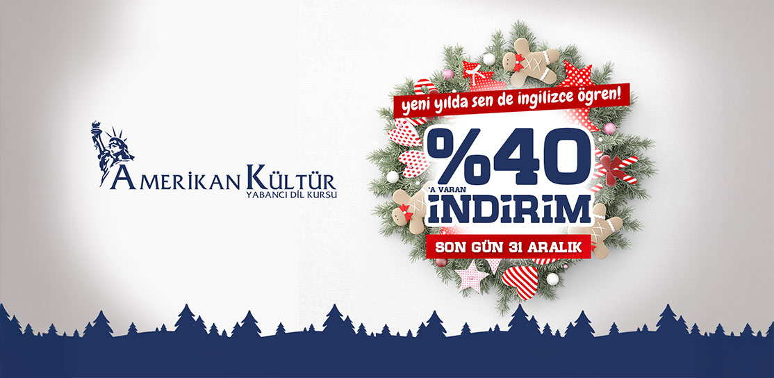 İzmir Urla Amerikan Kültür Şubelerinde Yıl Sonu Kampanyası! %40'a Varan İndirim Başladı
