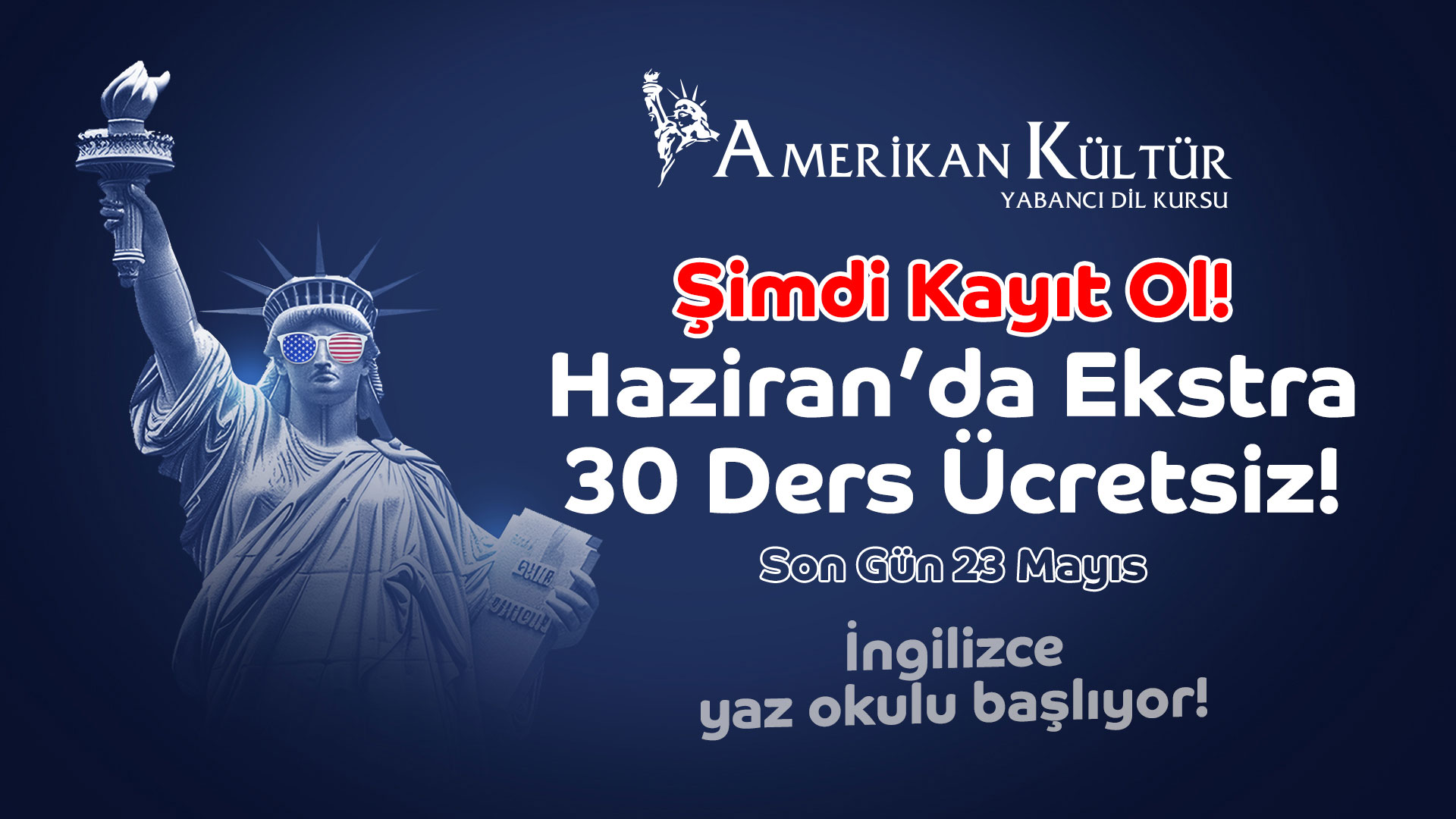 Haziran'da 30 Ders Ücretsiz